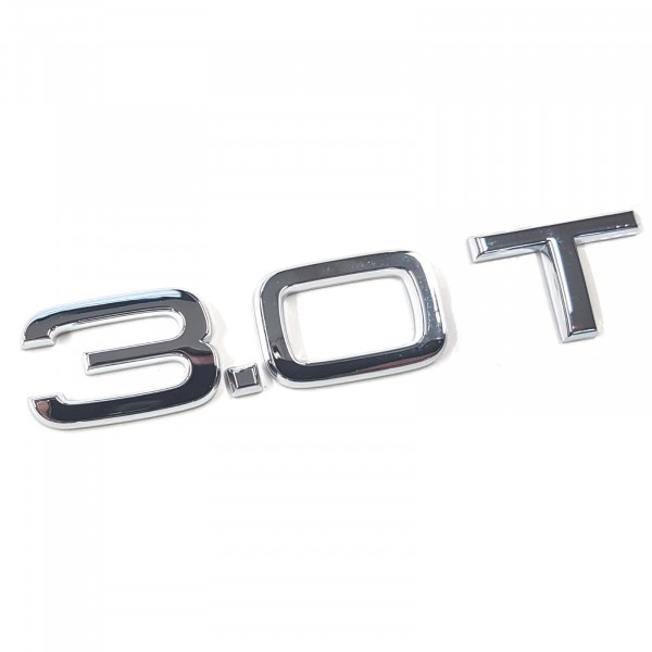 Emblem Audi 3.0T Chrome