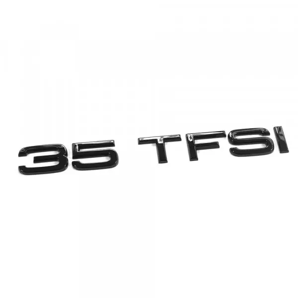 Emblem Audi 35 TFSI Black Glossy
