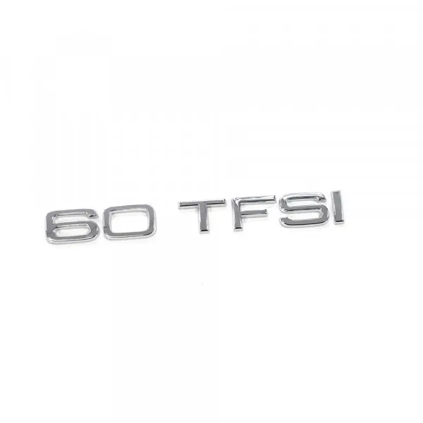 Emblem Audi 60 TFSI Chrome