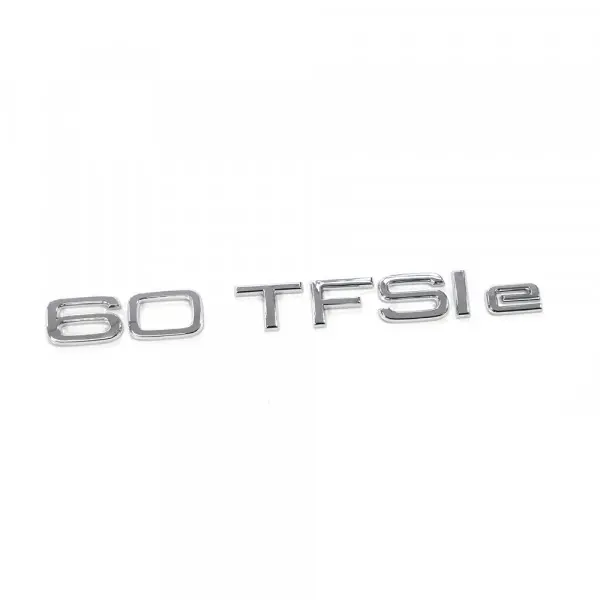 Emblem Audi 60 TFSIe Chrom