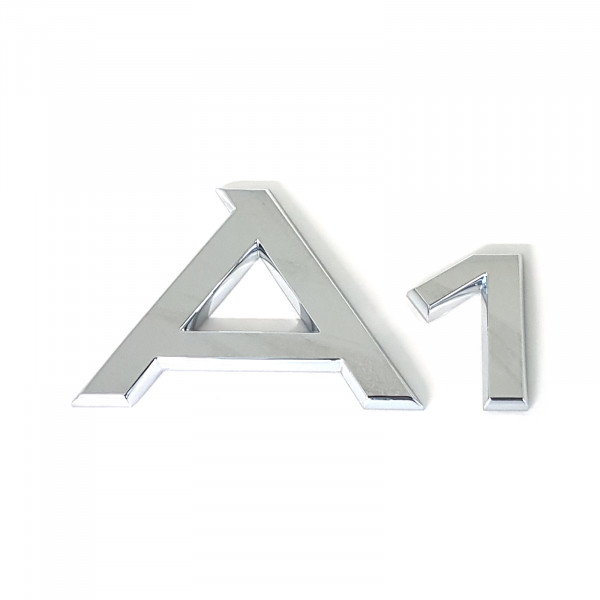 Emblem Audi A1 Glossy Chrome