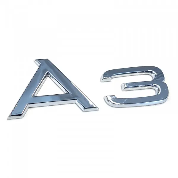 Emblem Audi A3 Glossy Chrome