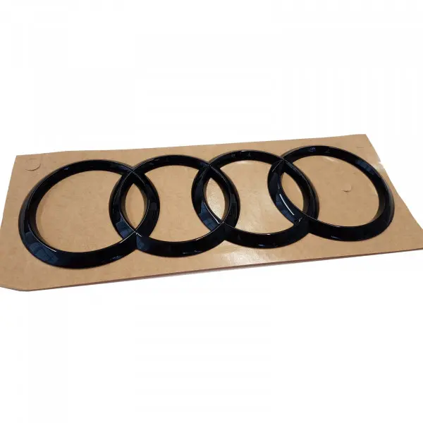 Emblem Audi A3/S3 8V Sportback Facelift 2016 - 2020 / Audi Q3 / RS Q3 F3 2018 -> │ Black Glossy