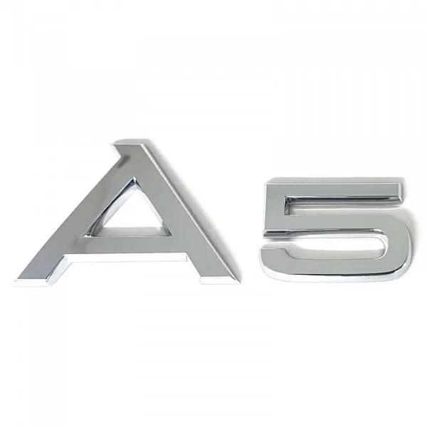 Emblem Audi A5 Glossy Chrome