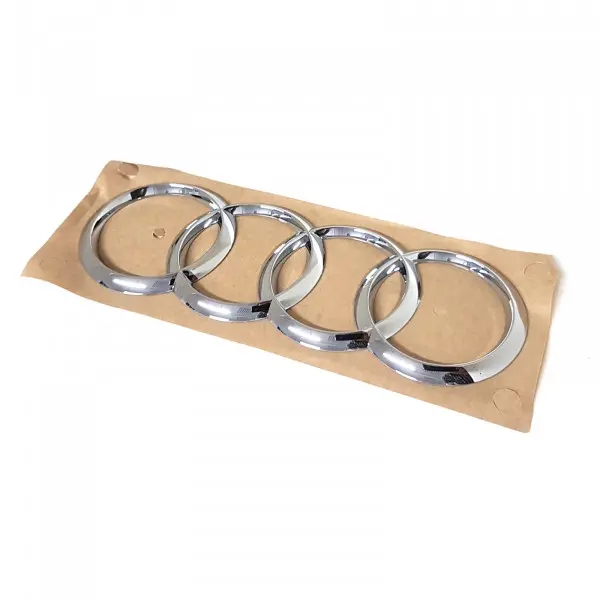 Emblem Audi A6/S6 (C7 4G) 2011-2018 Stasjonsvogn / Audi RS6 (C7) 2013-2018 Bakluke Stasjonsvogn Chrome