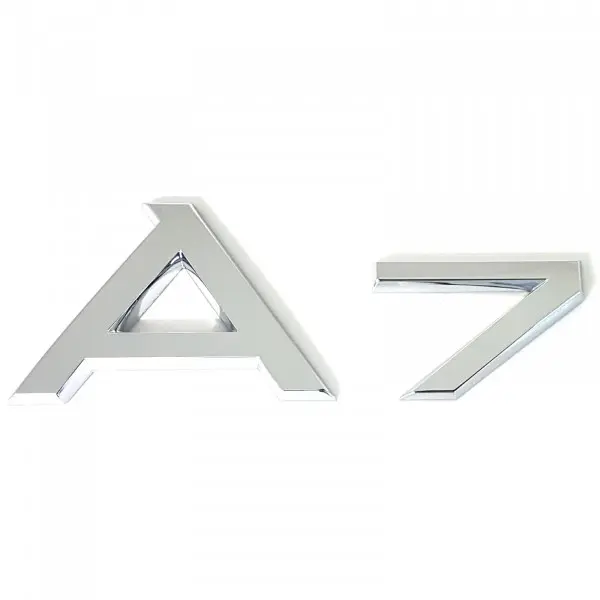 Emblem Audi A7 Glossy Chrome