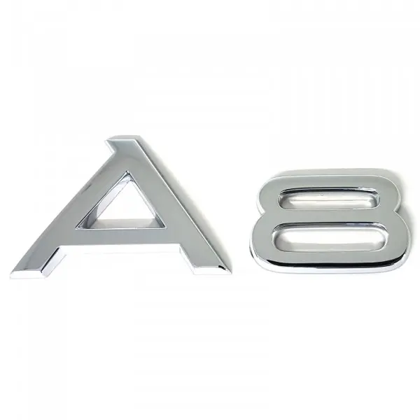 Emblem Audi A8 Glossy Chrome