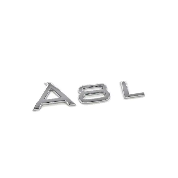 Emblem Audi A8L Chrome
