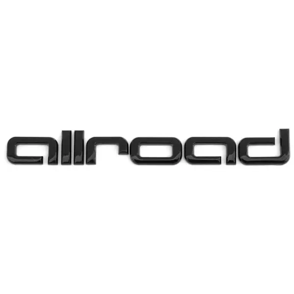 Emblem Audi allroad Black Glossy
