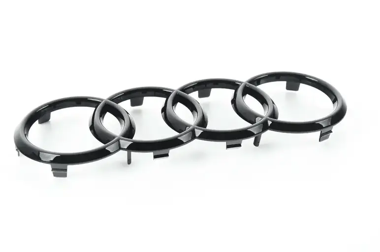 Emblem Audi Black Glossy Image 3