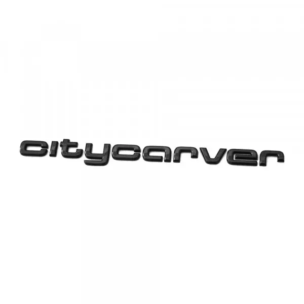 Emblem Audi Citycarver Black Glossy