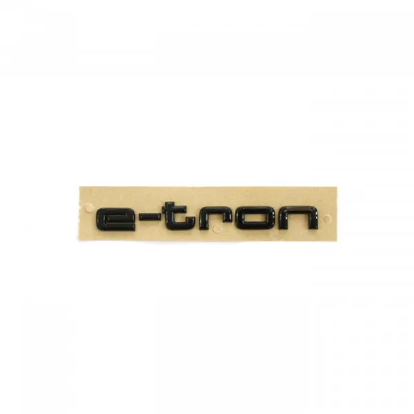 Emblem Audi e-tron | Black Glossy