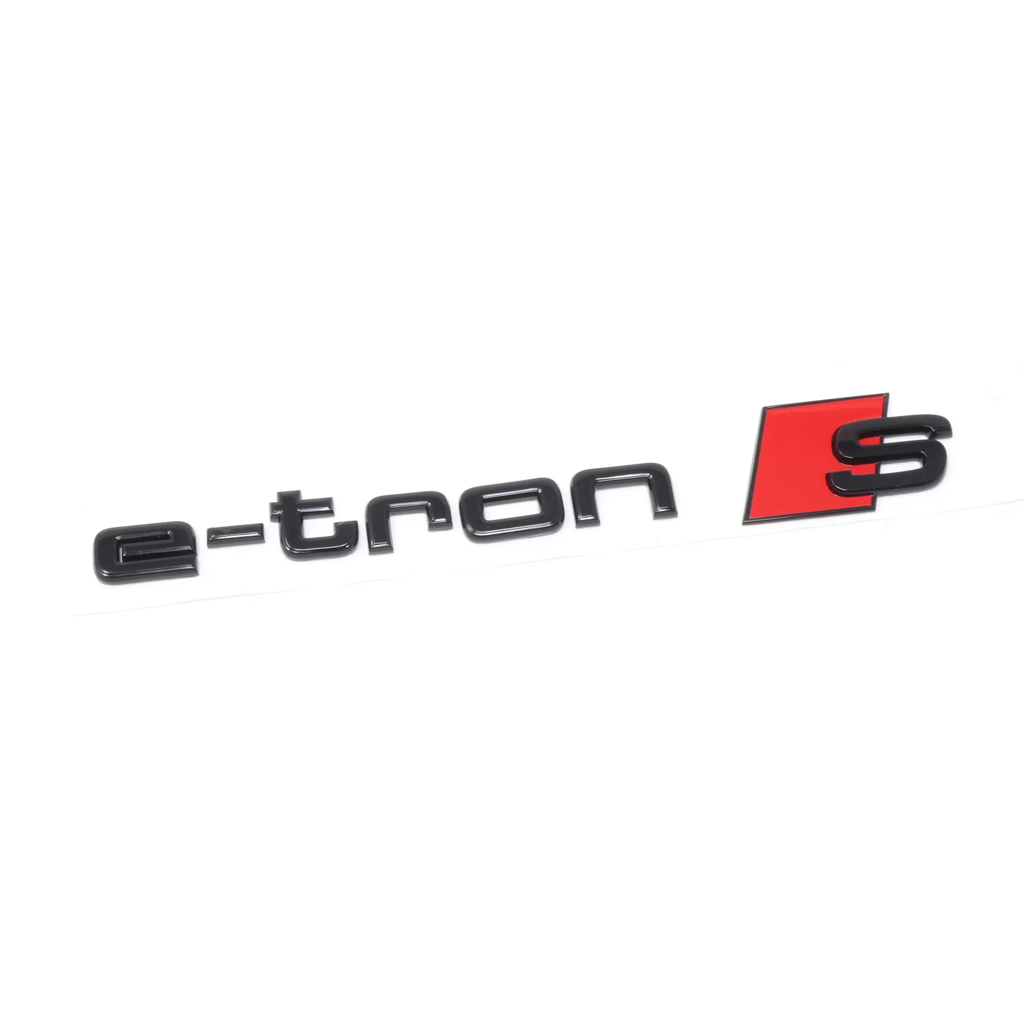 Emblem Audi E-tron S | Black Glossy Image 1