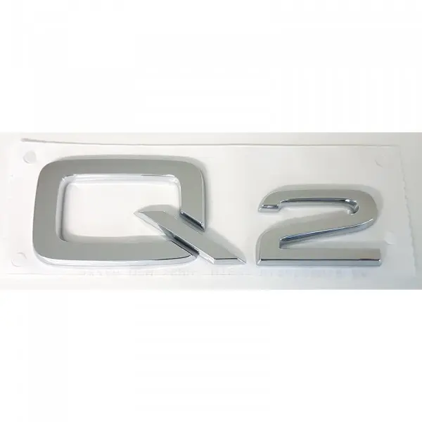Emblem Audi Q2 Glossy Chrome