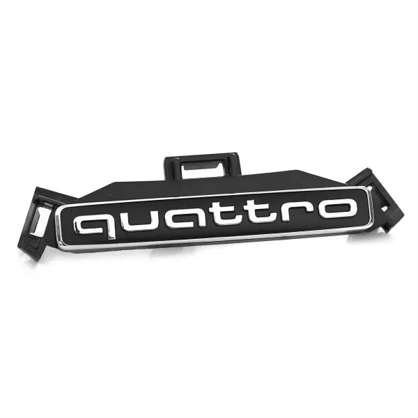 Emblem Audi Q3 (F3) Sportback 2019-> | Satin Black / Chrome