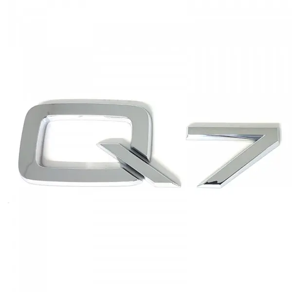 Emblem Audi Q7 Glossy Chrome