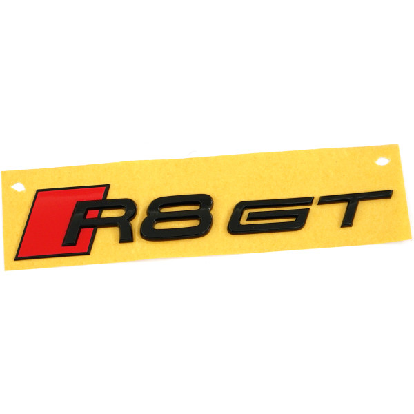 Emblem Audi R8 GT Black Glossy