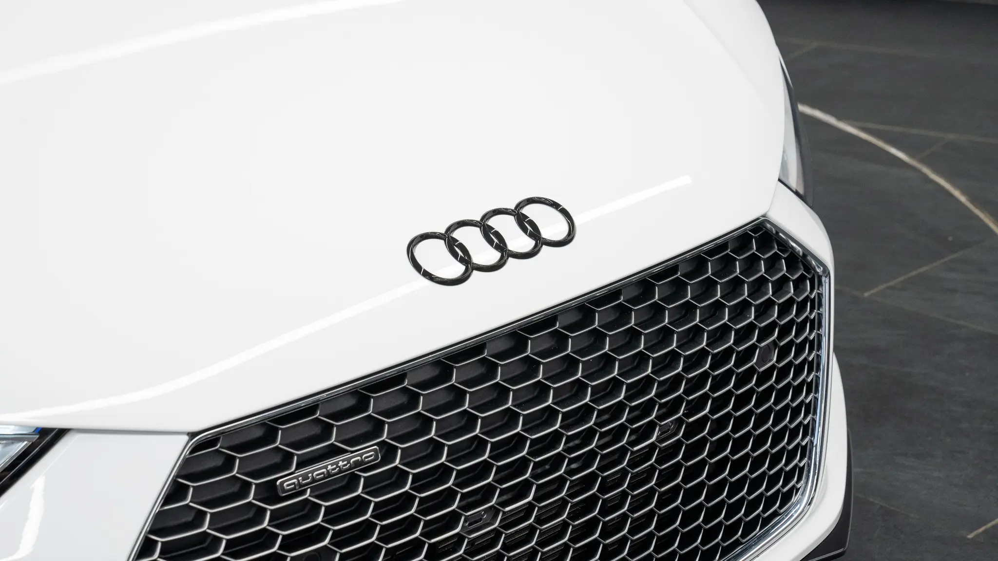 Emblem Audi R8 ringer | Black Edition Sport