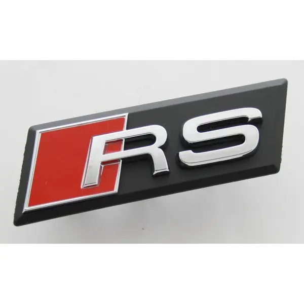 Emblem Audi RS Chrome