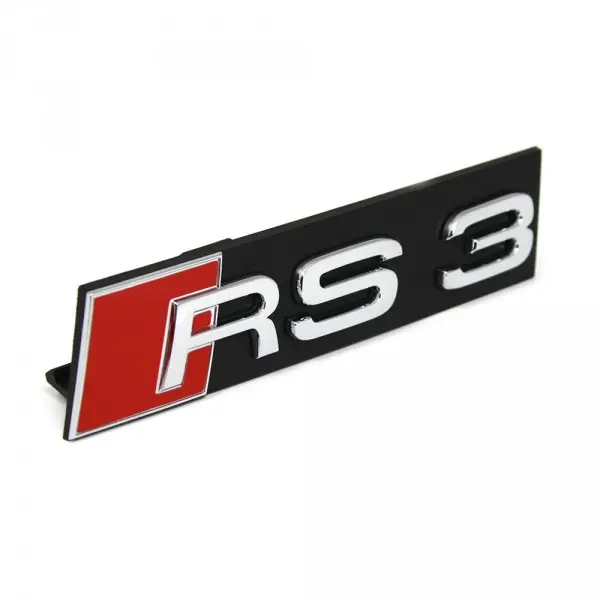Emblem Audi RS3 (8P) 2011-2013 Chrome – bilde 3