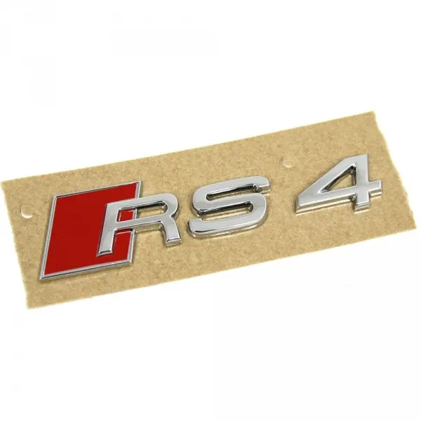 Emblem Audi RS4 Chrome