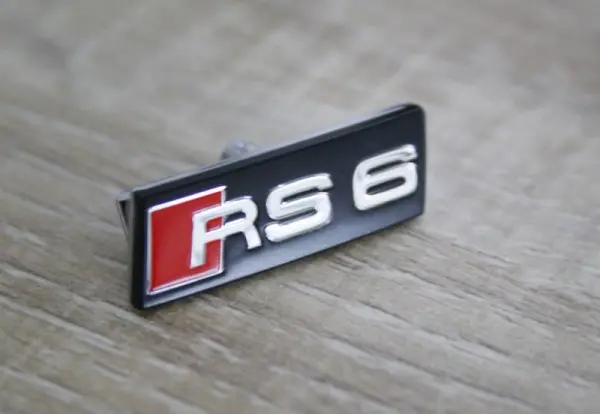 Emblem Audi RS6 (C7 4G) 2013-> | Soul / Red