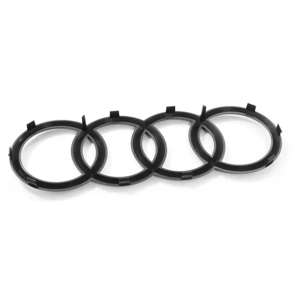 Emblem Audi RS6/RS7 (C8) 2020-> Black Glossy – bilde 2
