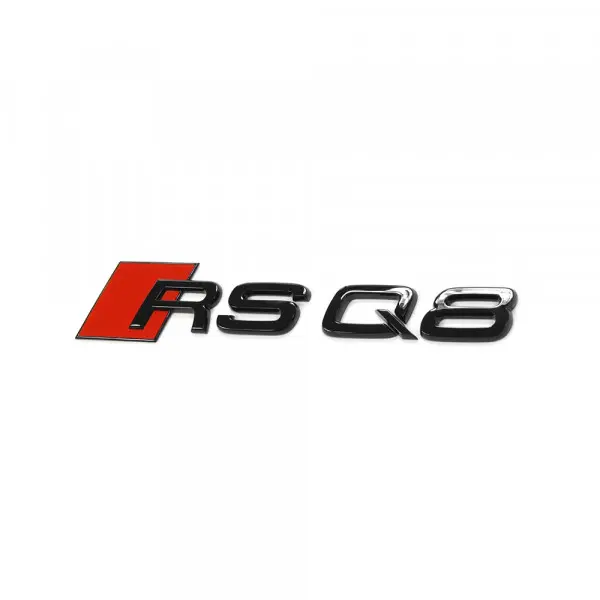Emblem Audi RSQ8 Black Glossy