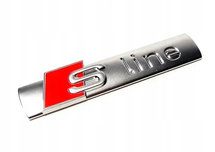 Emblem Audi S-Line Chrome – bilde 2