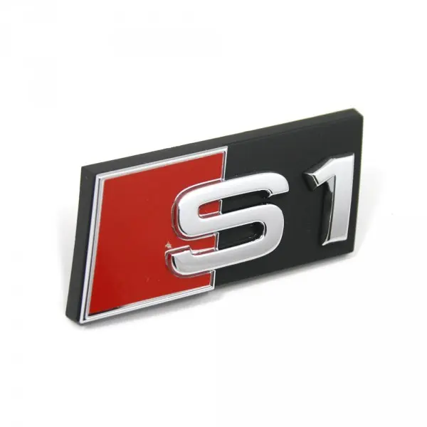 Emblem Audi S1 Chrome
