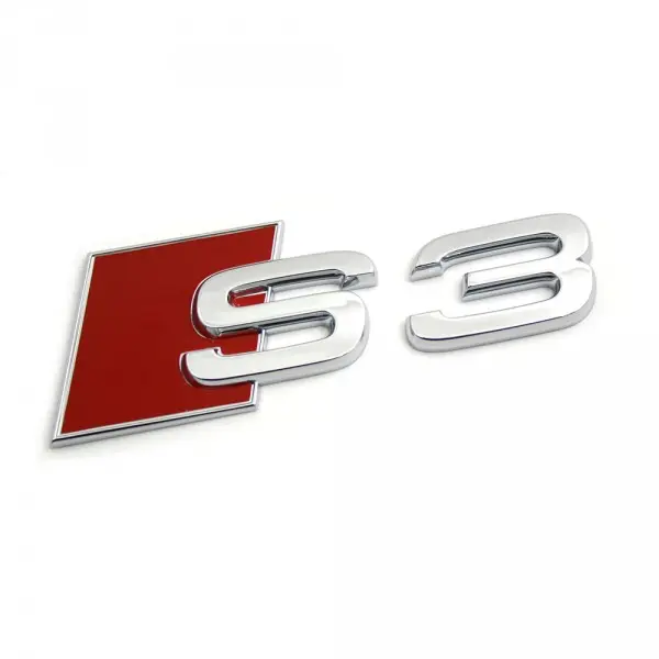 Emblem Audi S3 Chrome