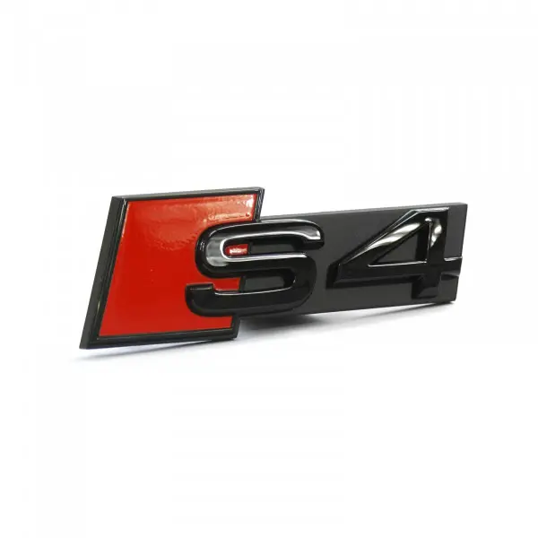 Emblem Audi S4 (B9 8W-Facelift) 2020-> | Black Glossy