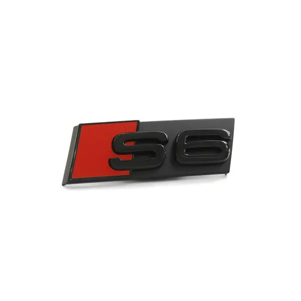 Emblem Audi S6 Black Glossy