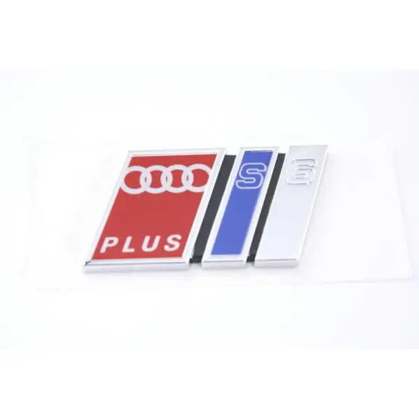 Emblem Audi S6 C4 Plus | Blue Red Edition