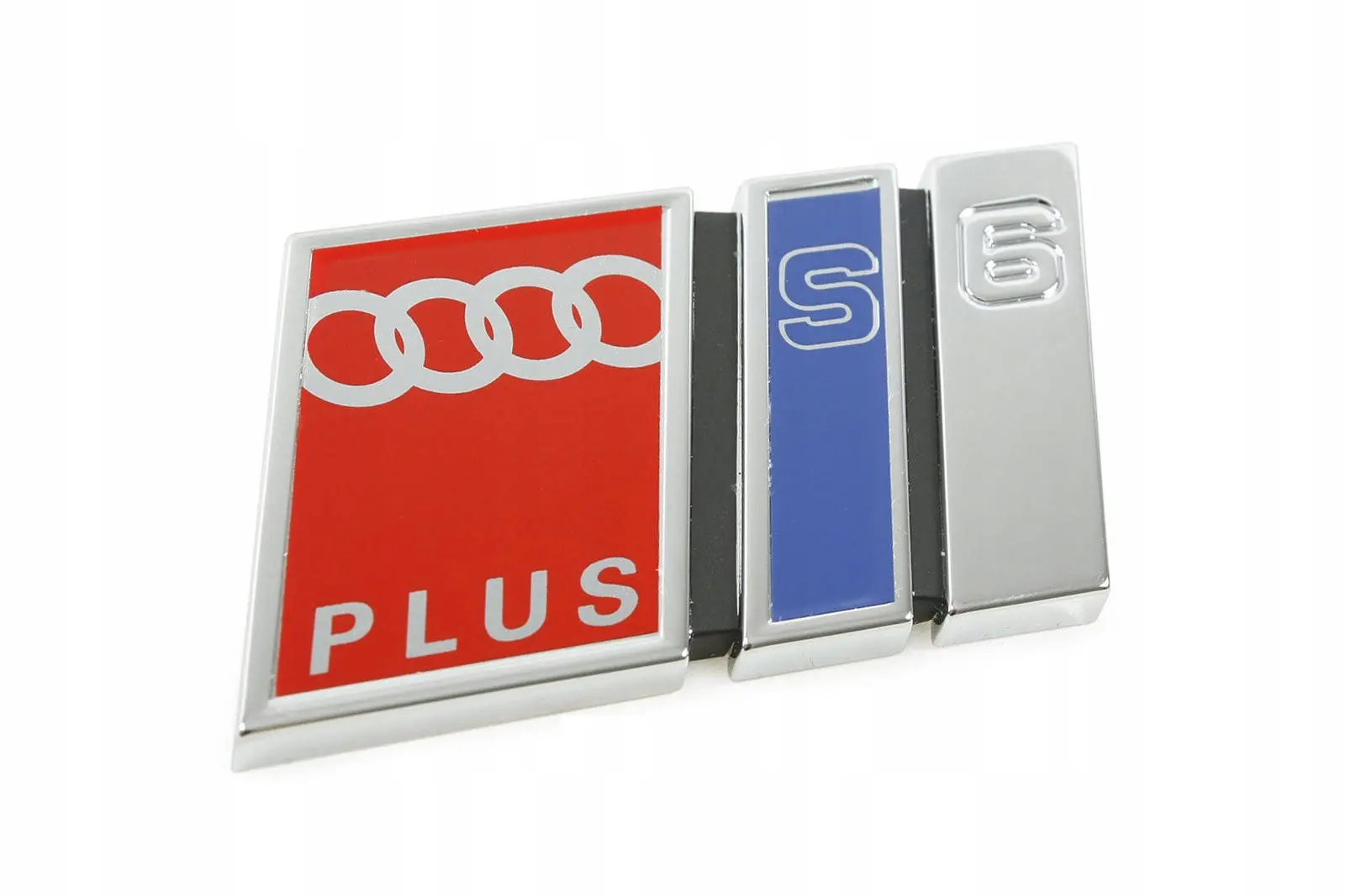 Emblem Audi S6 C4 Plus | Blue Red Edition – bilde 2