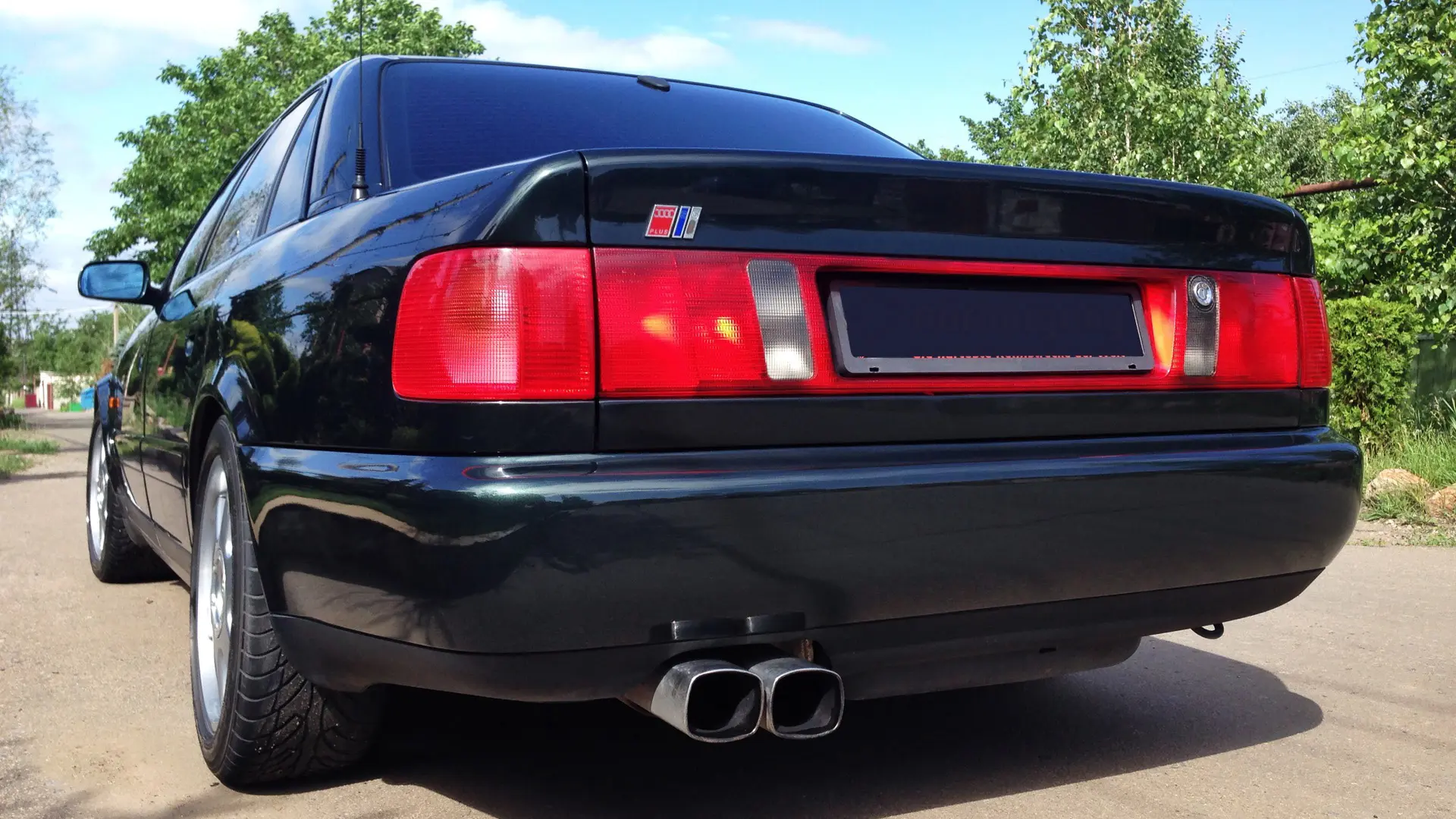 Emblem Audi S6 C4 Plus | Blue Red Edition – bilde 3