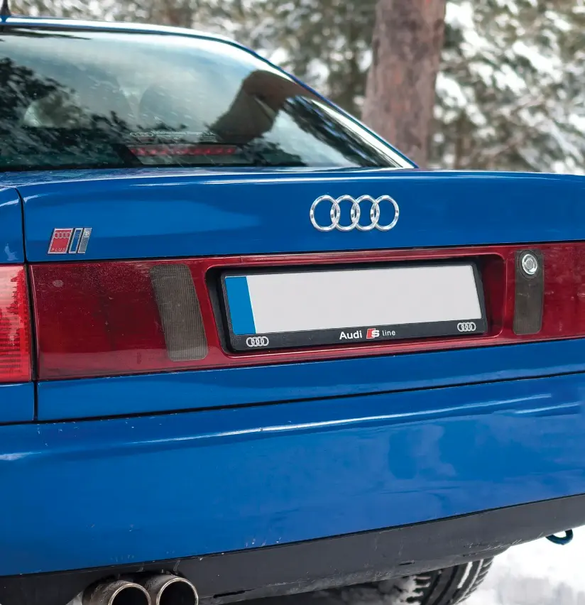Emblem Audi S6 C4 Plus | Blue Red Edition – bilde 4