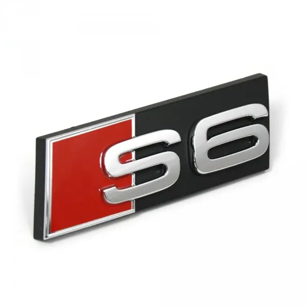 Emblem Audi S6 Chrome