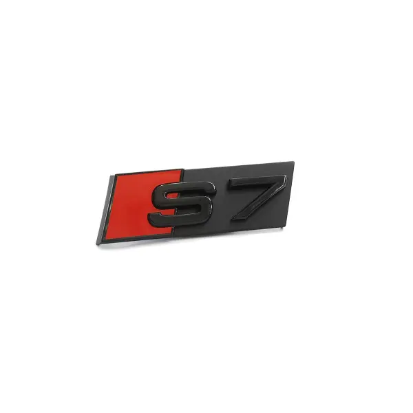 Emblem Audi S7 Black Glossy Image 1