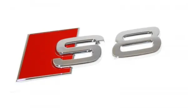 Emblem Audi S8 Chrome