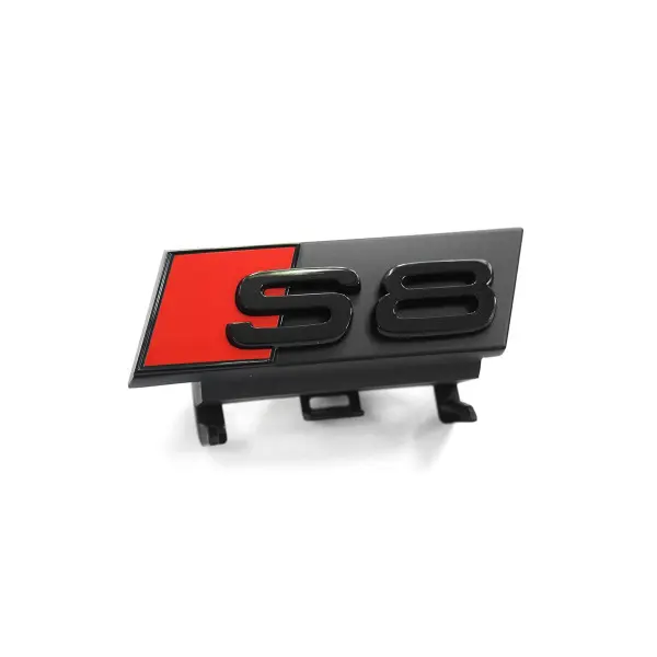 Emblem Audi S8 (D5) | Black Glossy