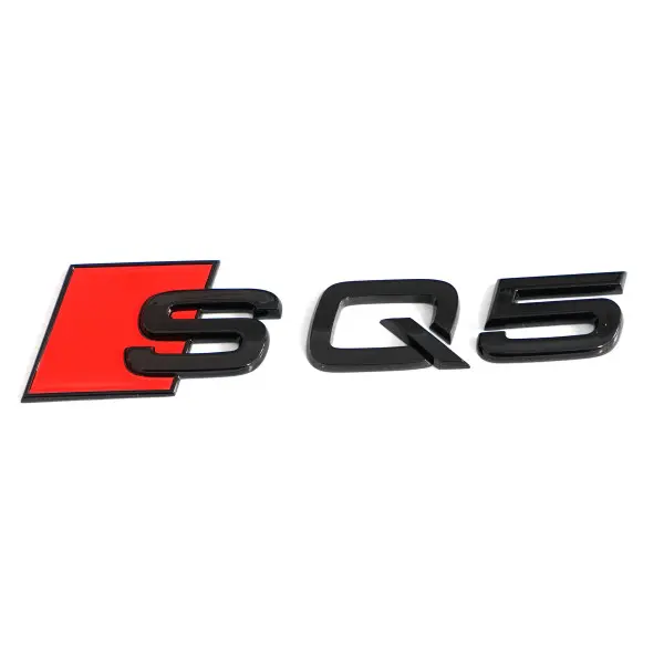 Emblem Audi SQ5 Black Glossy