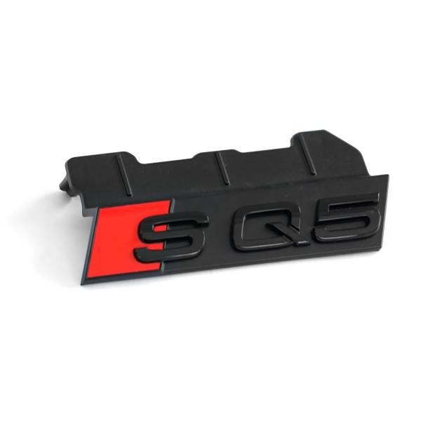 Emblem Audi SQ5 (FY-Facelift) 2021-> | Black Glossy / Red