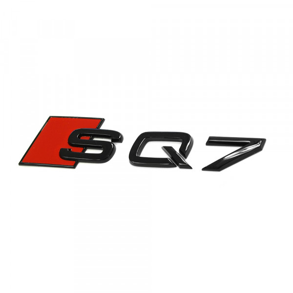 Emblem Audi SQ7 | Black Glossy
