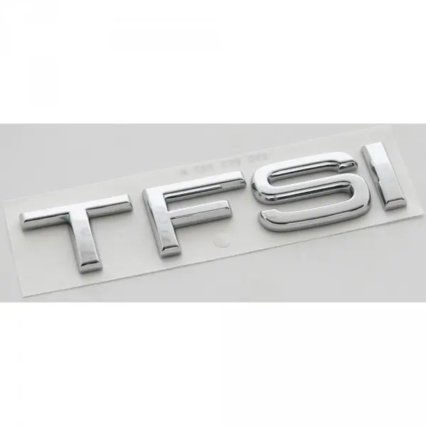 Emblem Audi TFSI Chrome