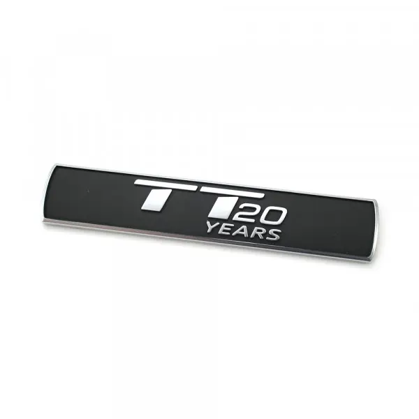 Emblem Audi TT 20 Years Black / Chrome – bilde 2