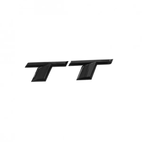 Emblem Audi TT Black Glossy Image 1