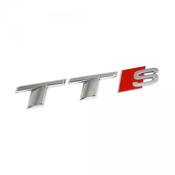 Emblem Audi TTS Chrome