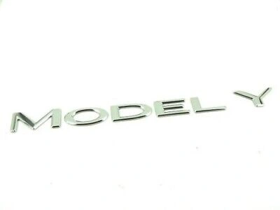 Emblem bak Tesla Model Y │ Genuine® Model Y logo til bakluke Image 1