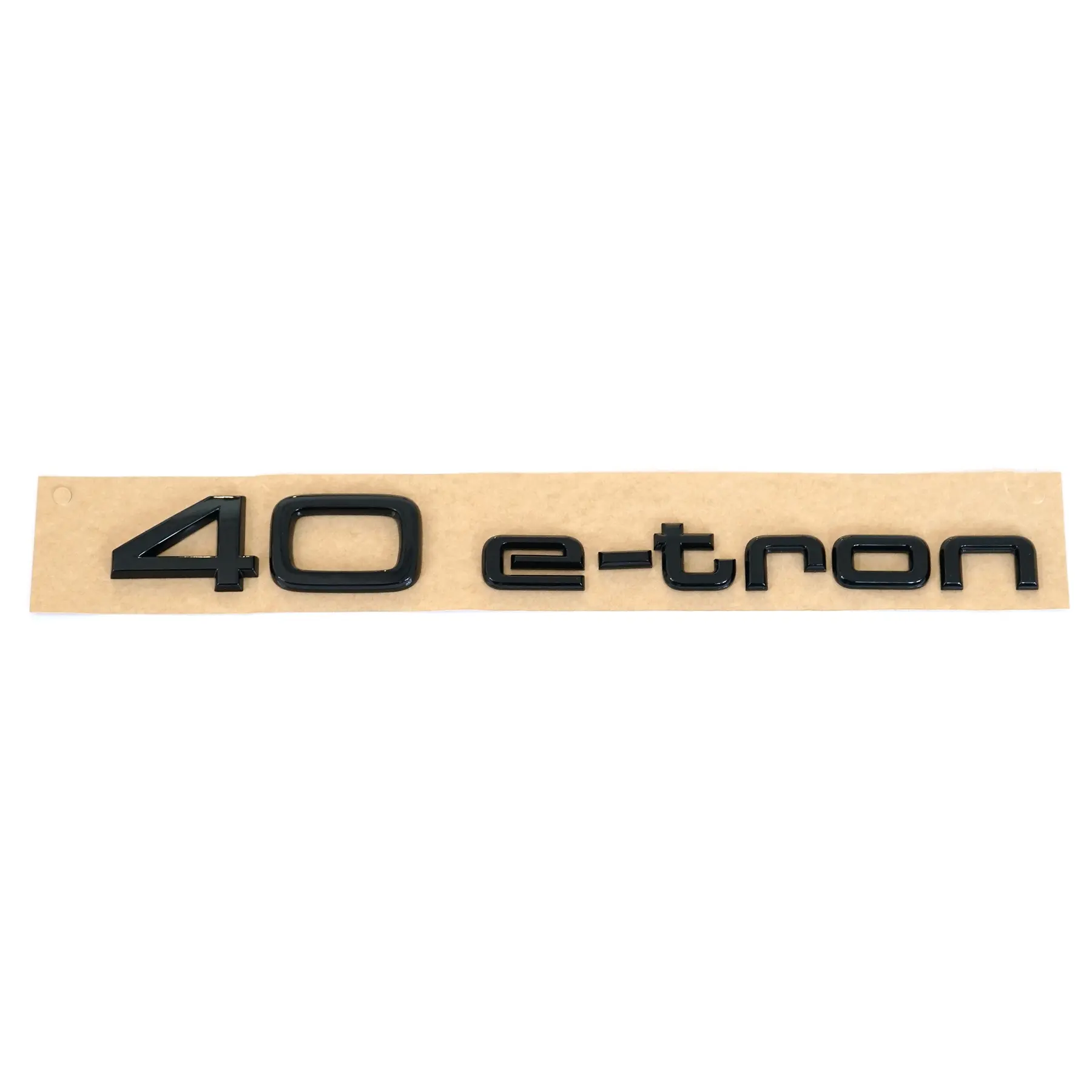 Emblem bakluke Audi 40 e-tron | Black Glossy – bilde 2